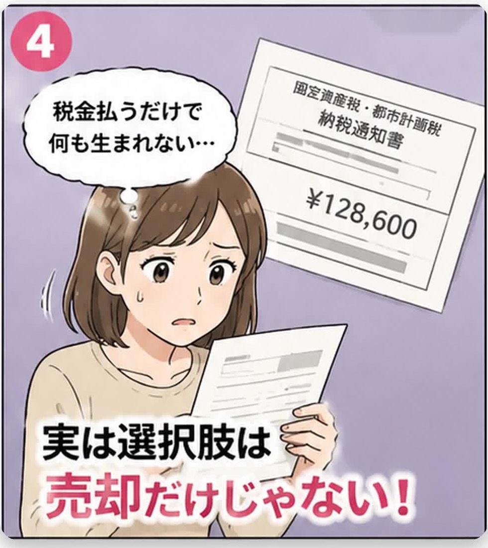 実は選択肢は売却だけじゃない！